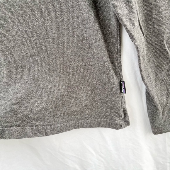 PATAGONIA | SPLITTER SCRIPT LIGHT CREW SWEATSHIRT MEDIUM/LARGE BLACK - Picture 6 of 7